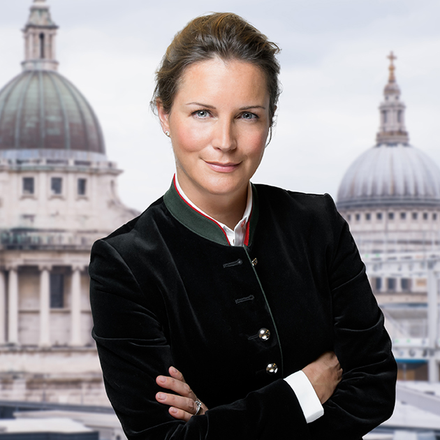 London studio corporate headshot with cityscape background added in post production